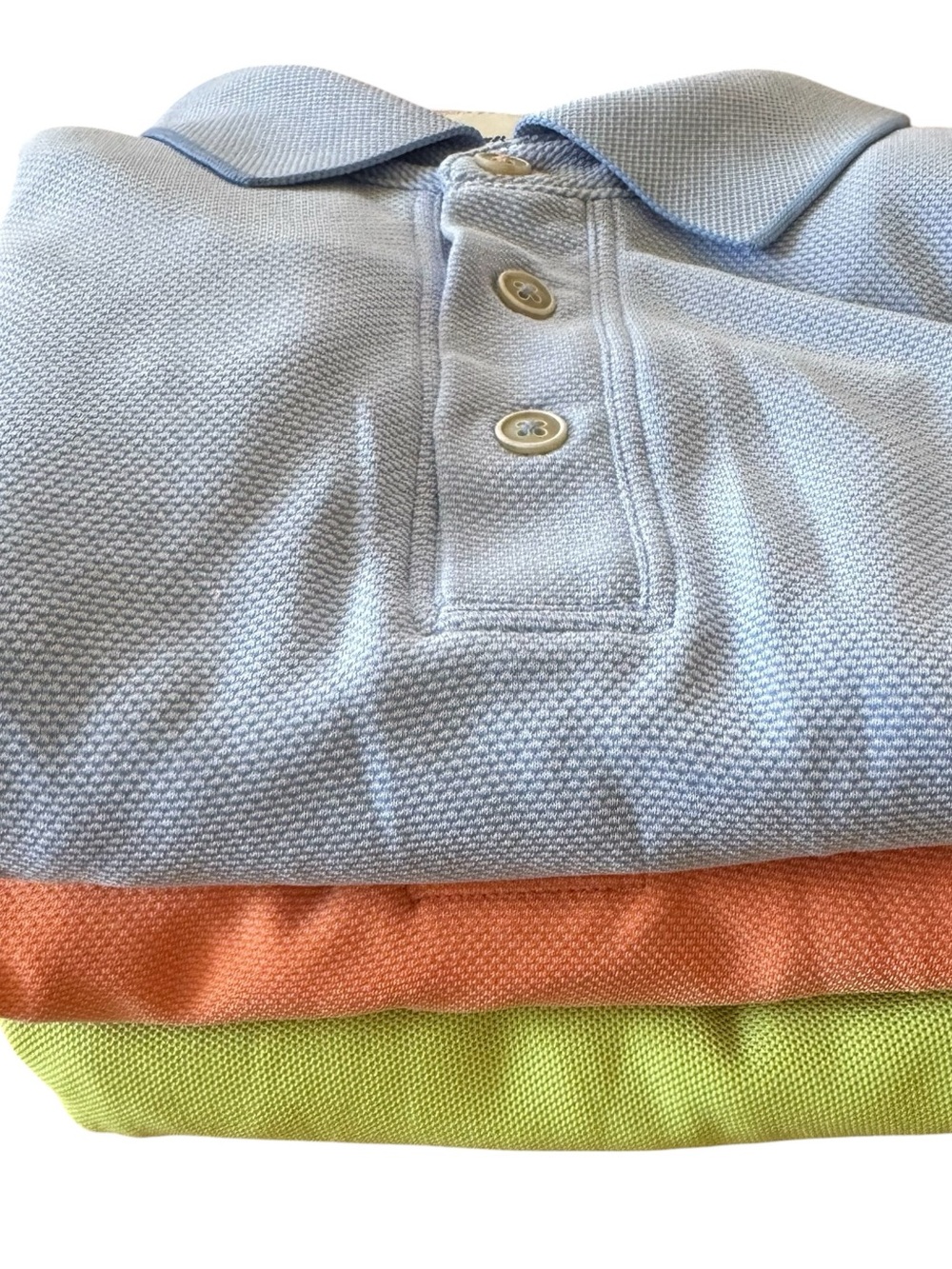 3 Tommy Bahama polo shirts great colors